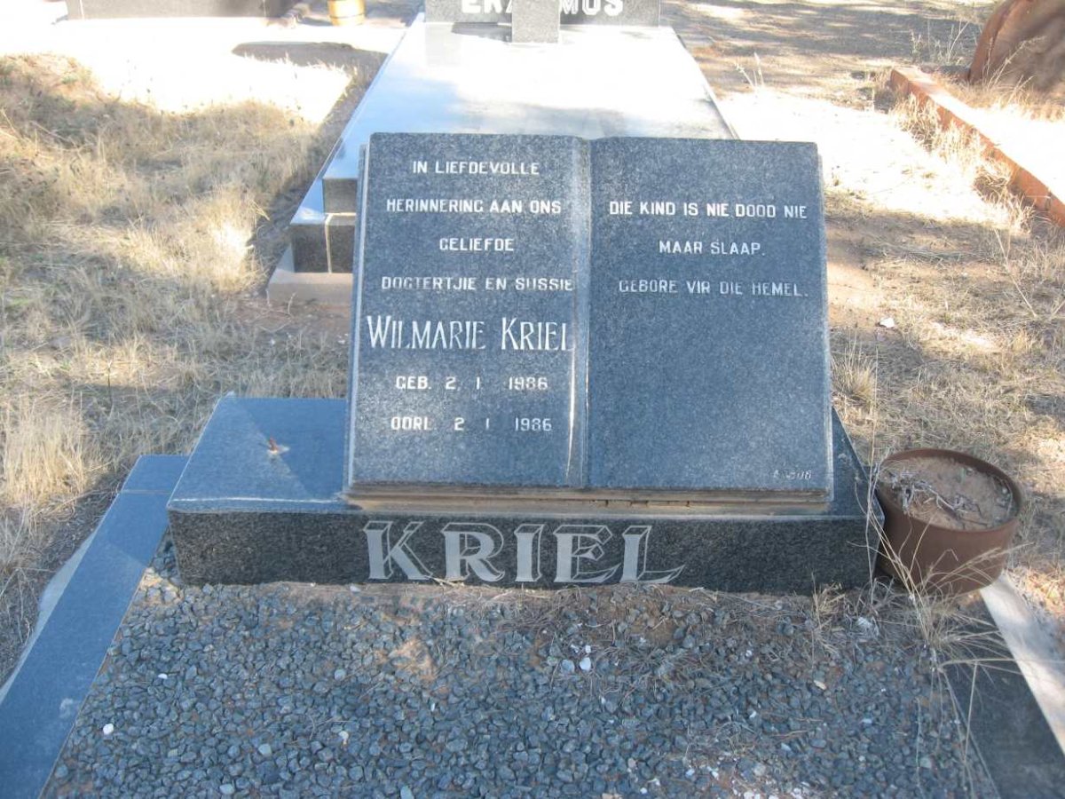 KRIEL Wilmarie 1986-1986