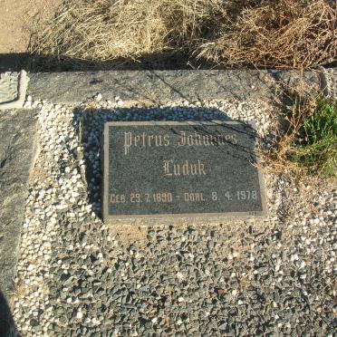 LUDUK Petrus Johannes 1890-1978
