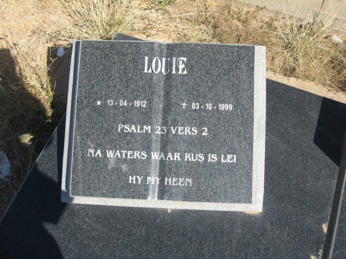 NEL Louie 1912-1999 
