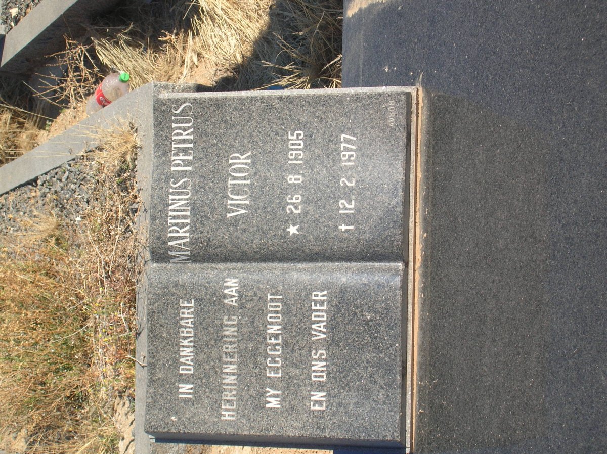 VICTOR Martinus Petrus 1905-1977