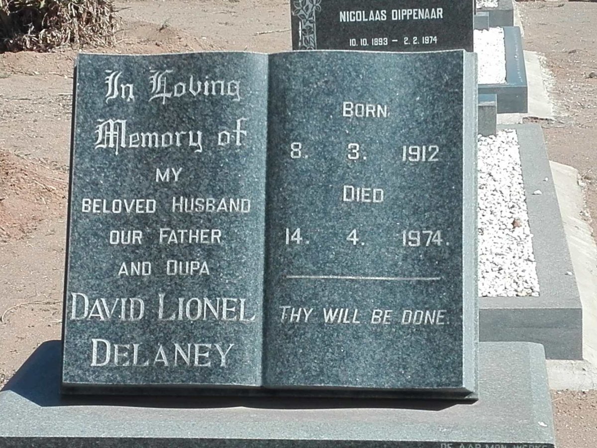DELANEY David Lionel 1912-1974