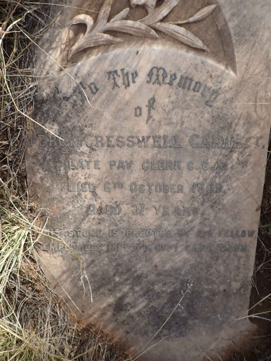 GARRETT Percy Cresswell -1909