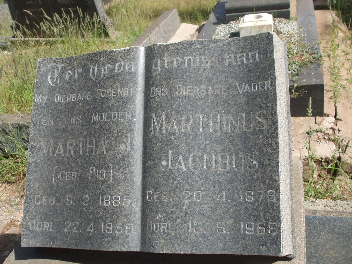 JERLING Marthinus Jacobus 1878-1968 &amp; Martha PIO 1885-1959 _2