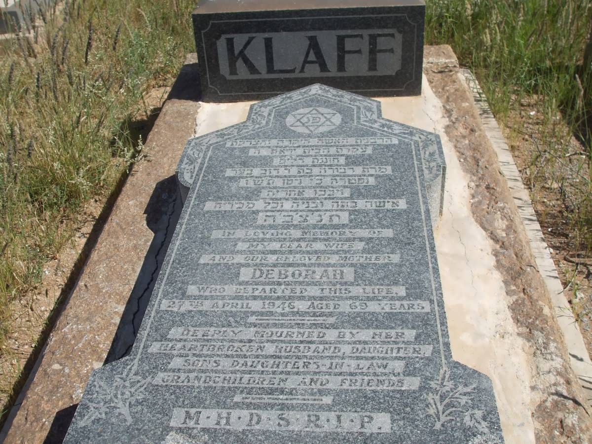 KLAFF Deborah -1946