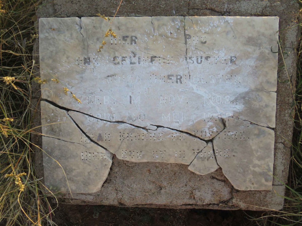 OBERHOLSTER Louisa 1902-19??