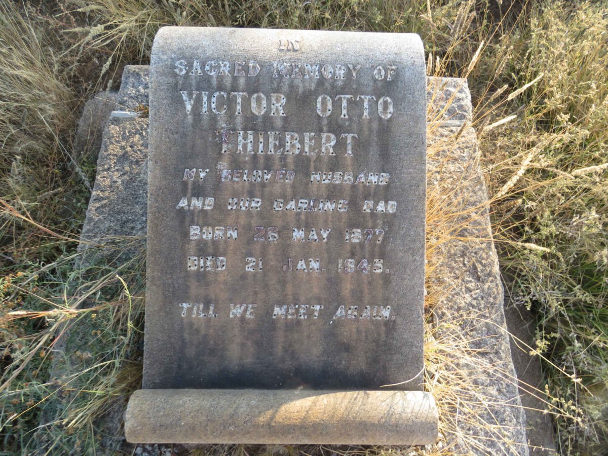 THIEBERT Victor Otto 1877-1945