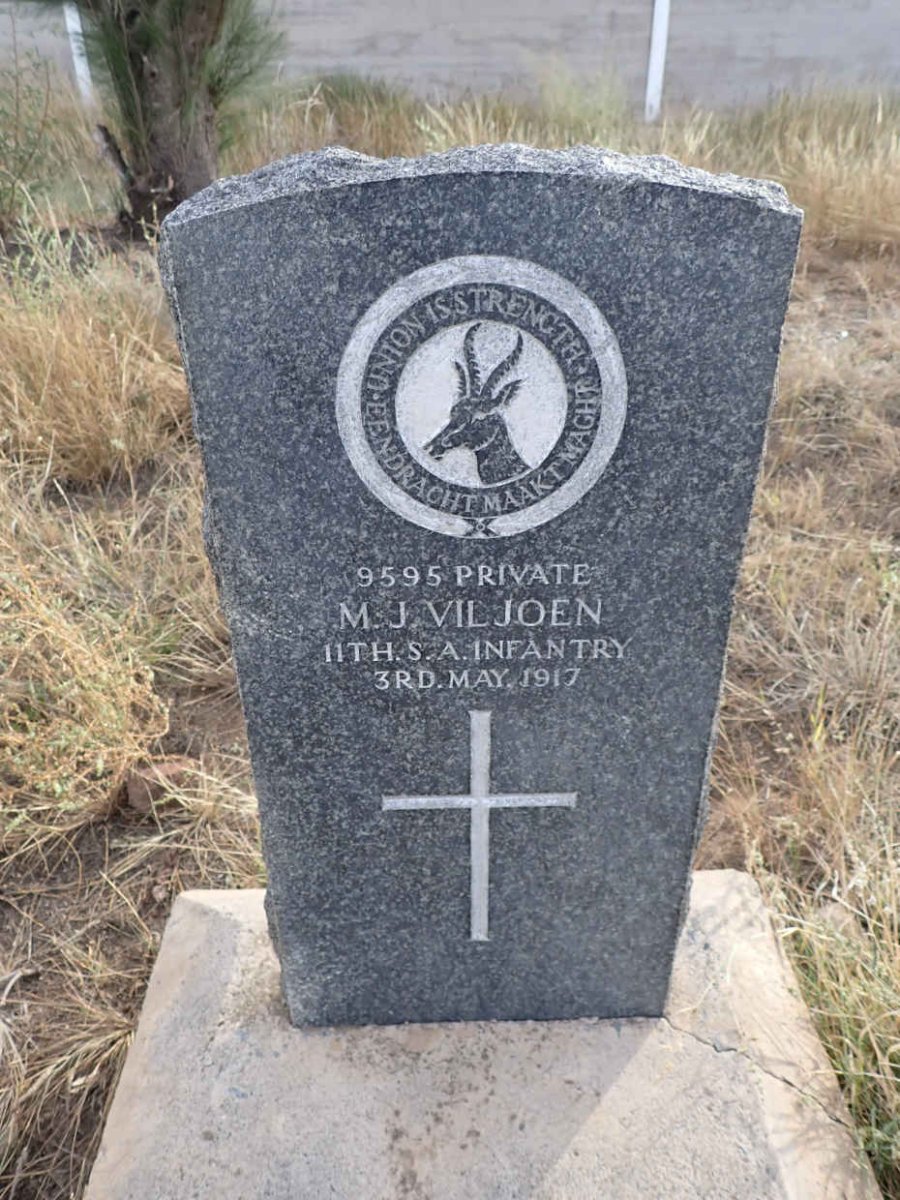 VILJOEN M.J. -1917