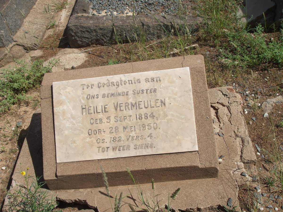 VERMEULEN Heilie 1884-1950