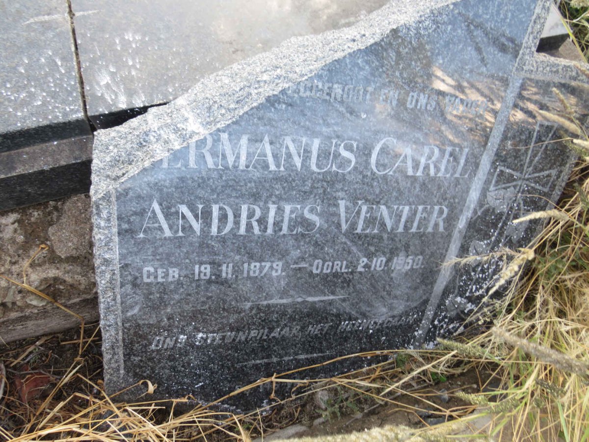 VENTER Hermanus Carel Andries 1879-1950