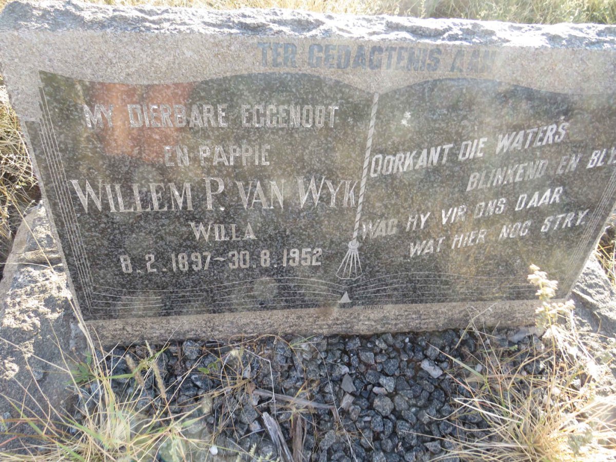 WYK Willem P., van 1897-1952