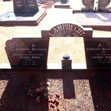 LAMPRECHT Coenrad Hendrik 1911-2000 & Johanna Maria SMIT 1914-1993
