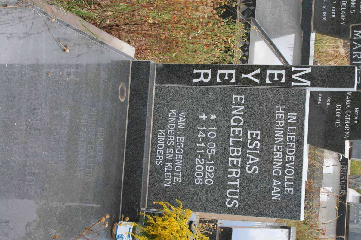 MEYER Esias Engelbertus 1920-2006