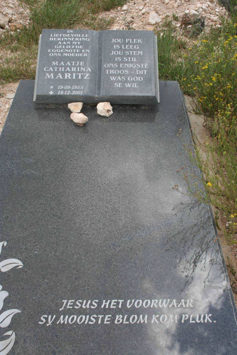 MARITZ Maatje Catharina 1958-2001