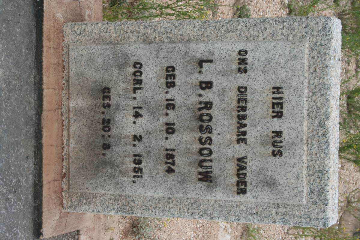 ROSSOUW L.B. 1874-1951