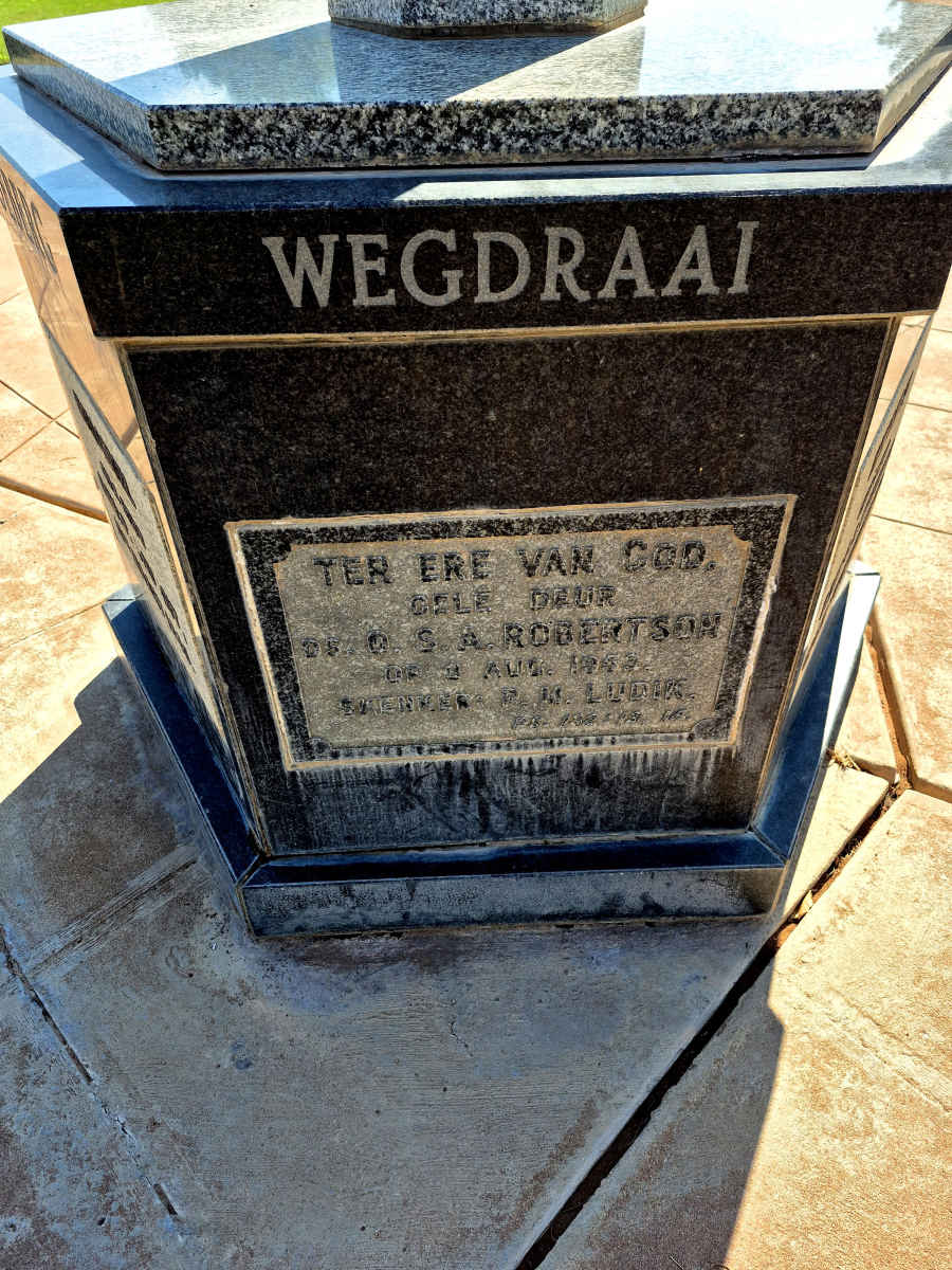 4. Gedenksteen Wegdraai