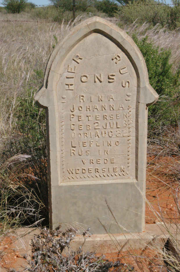 PETERSEN Rina Johanna 1932-1932