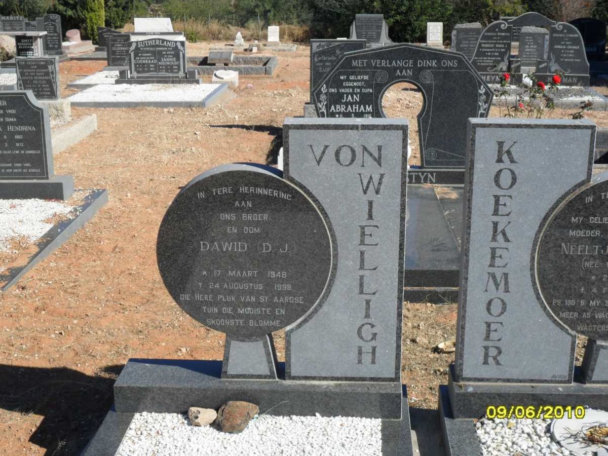 WIELLIGH D.J., von 1948-1998