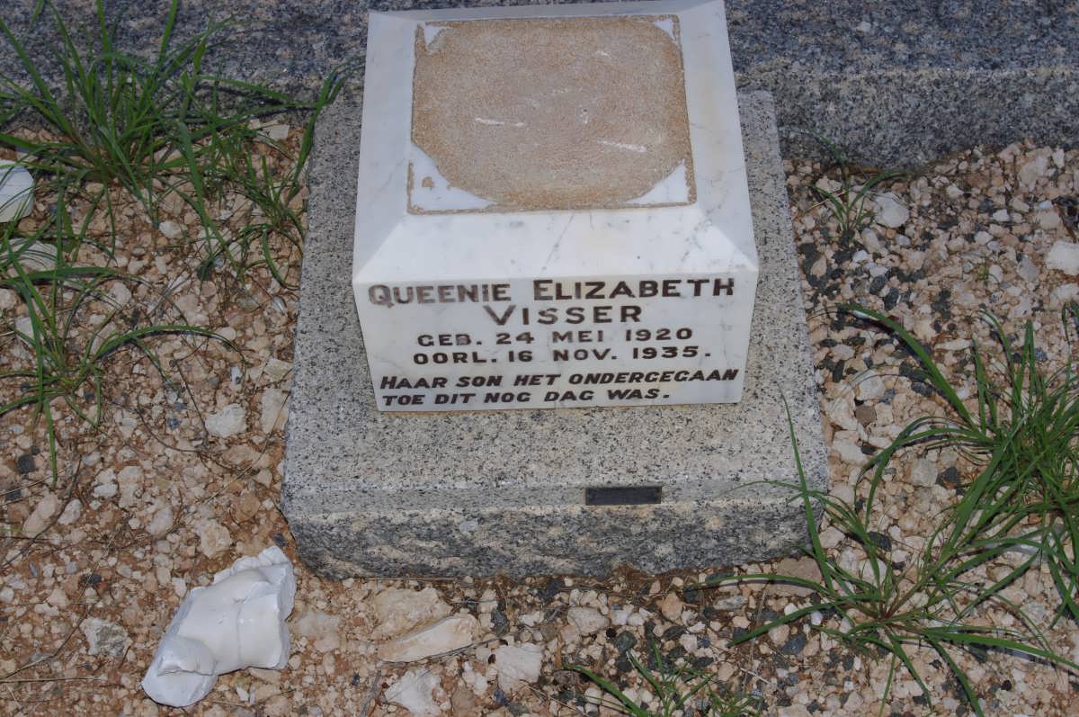 VISSER Queenie Elizabeth 1920-1935