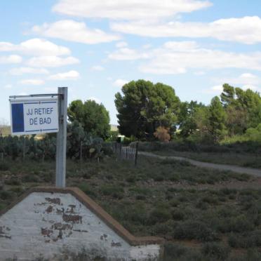 Northern Cape, HANOVER district, Riet Fountain 39, De Bad farm cemetery