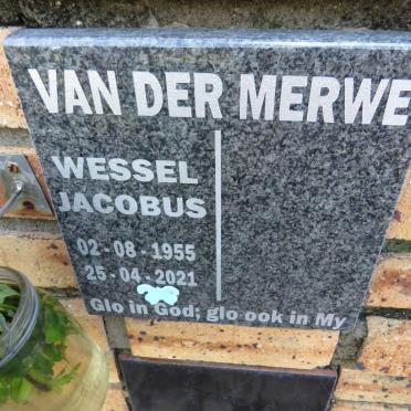 MERWE Wessel Jacobus, van der 1955-2021