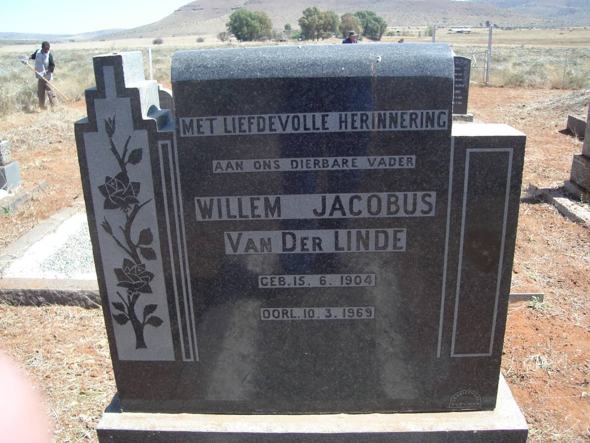 LINDE Willem Jacobus, van der 1904-1969