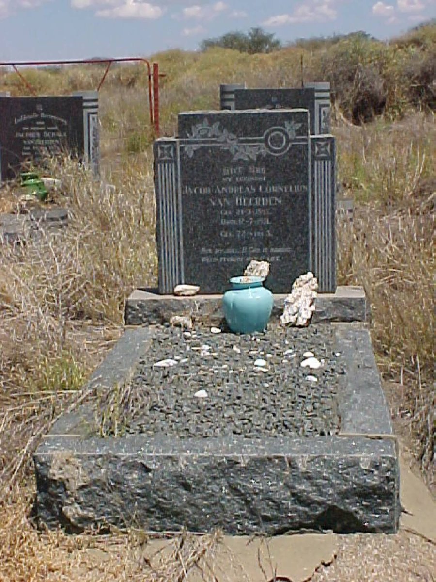 HEERDEN Jacob Andreas Cornelius, van 1895-1951 