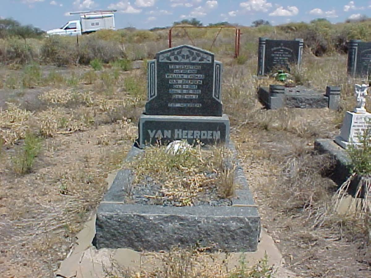 HEERDEN William Thomas, van 1904-1920
