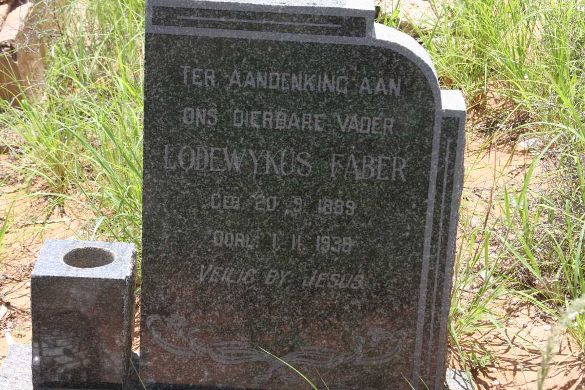 FABER Lodewykus 1889-1938