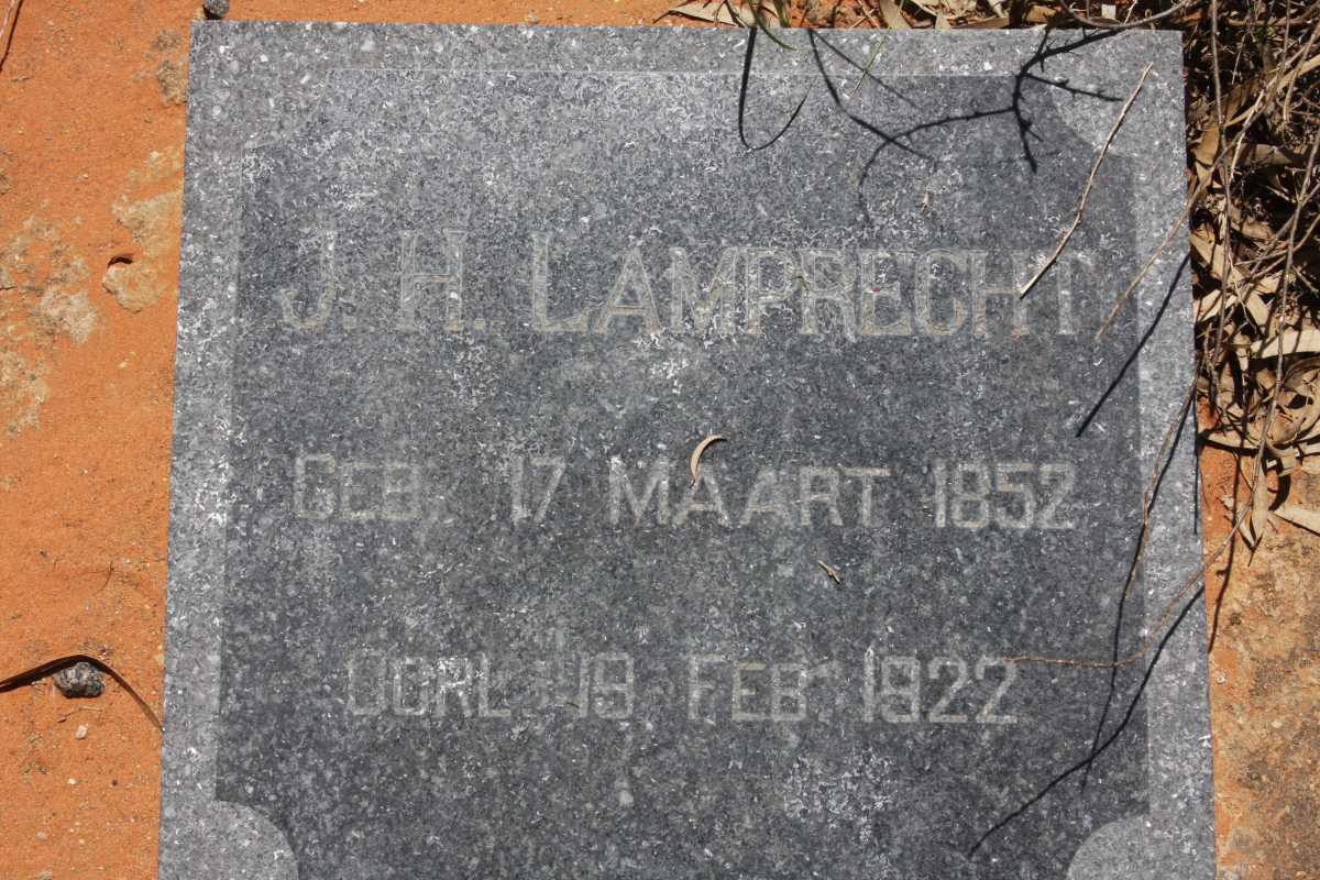 LAMPRECHT J.H. 1852-1922