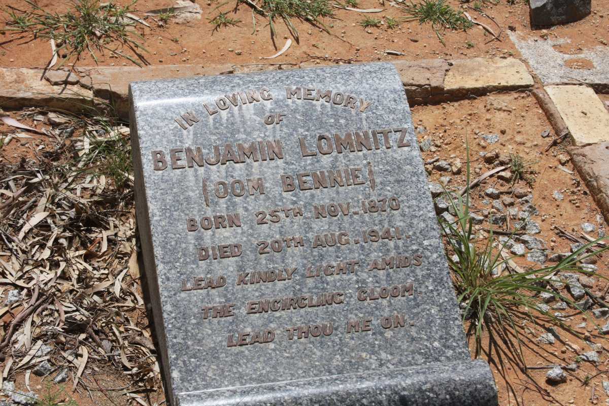 LOMNITZ Benjamin 1870-1941