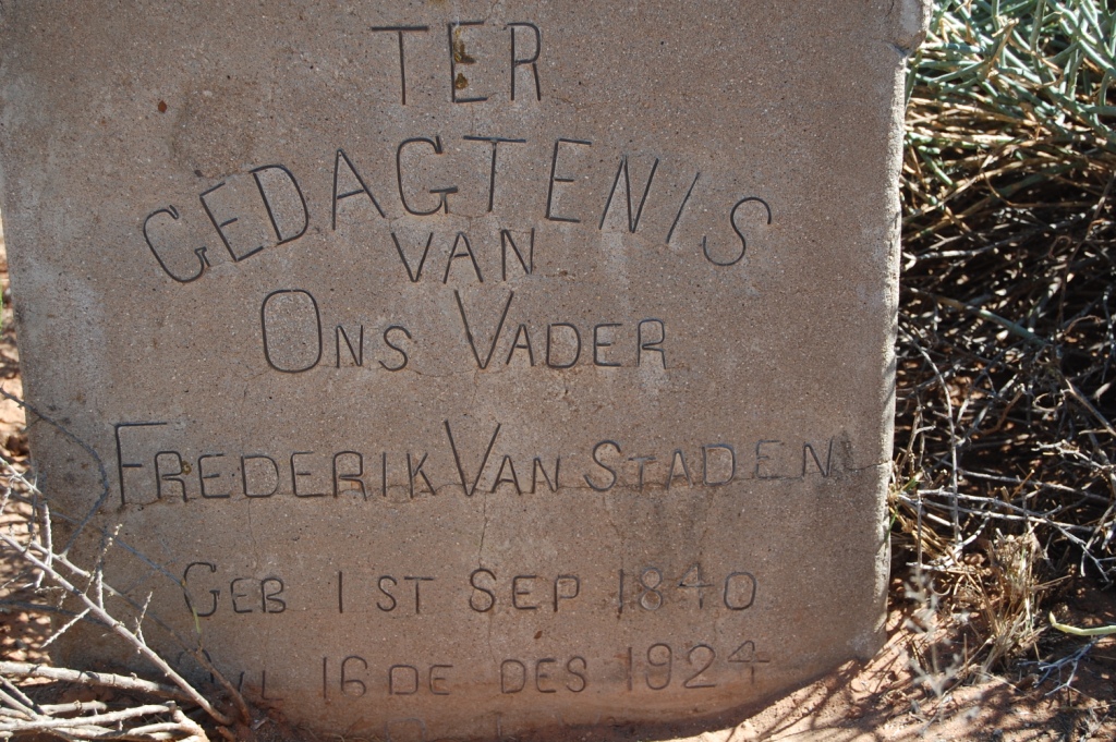 STADEN Frederik, van 1840-1924