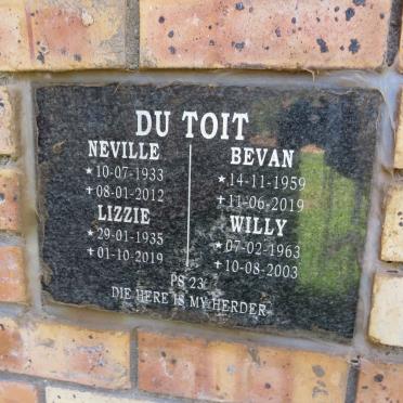 TOIT, du - see list 