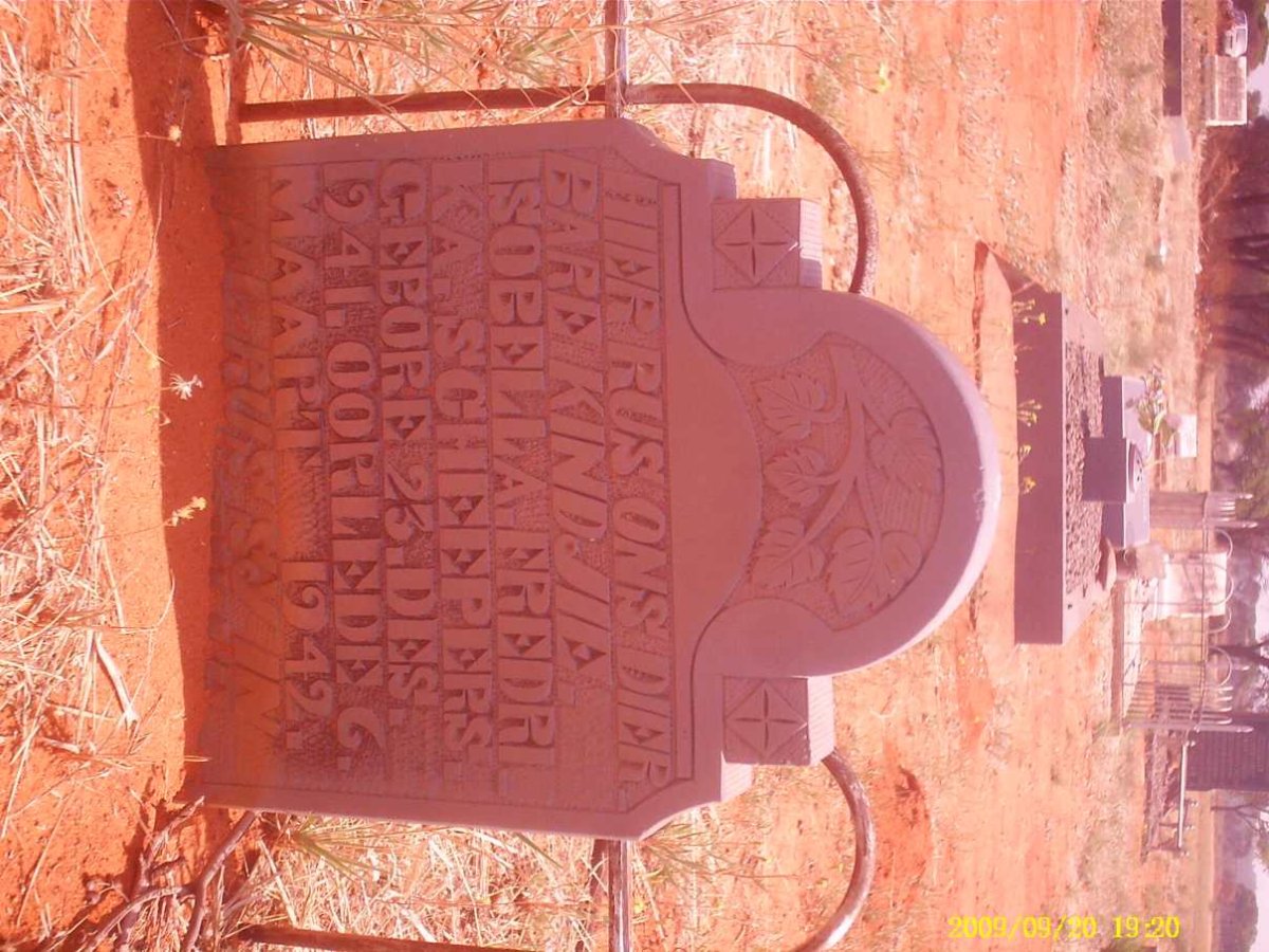 SCHEEPERS Isobella Fredricka  1941-1942