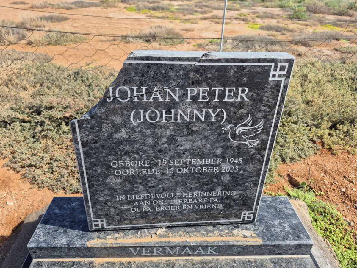 VERMAAK Johan Peter 1945-2023