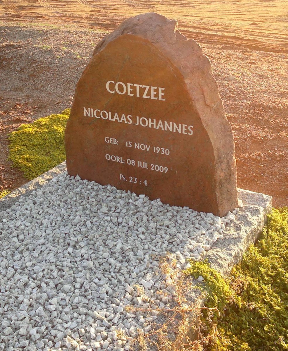 COETZEE Nicolaas Johannes 1930-2009