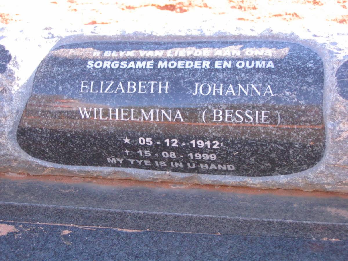 RENSBURG N.J., Janse van 1913-1990 &amp; Elizabeth Johanna Wilhelmina 1912-1999 _3