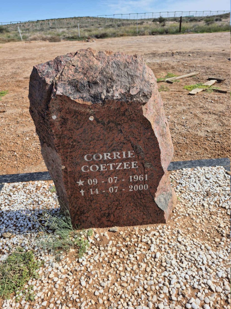 COETZEE Corrie 1961-2000