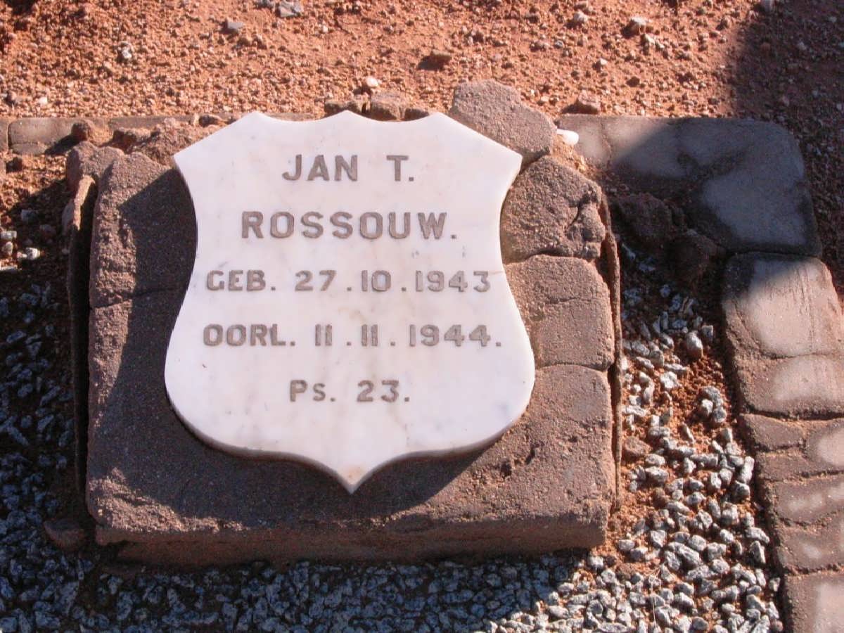 ROSSOUW Jan T. 1943-1944