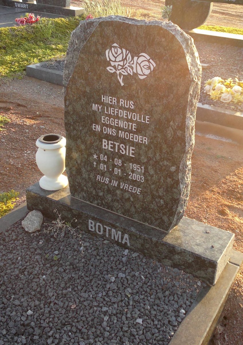 BOTMA Betsie 1951-2003