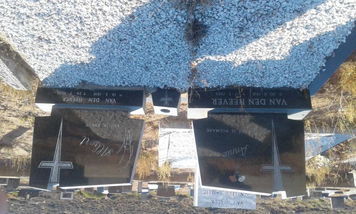 HEEVER Albert, van den 1916-1991 &amp; Annie 1916-1989