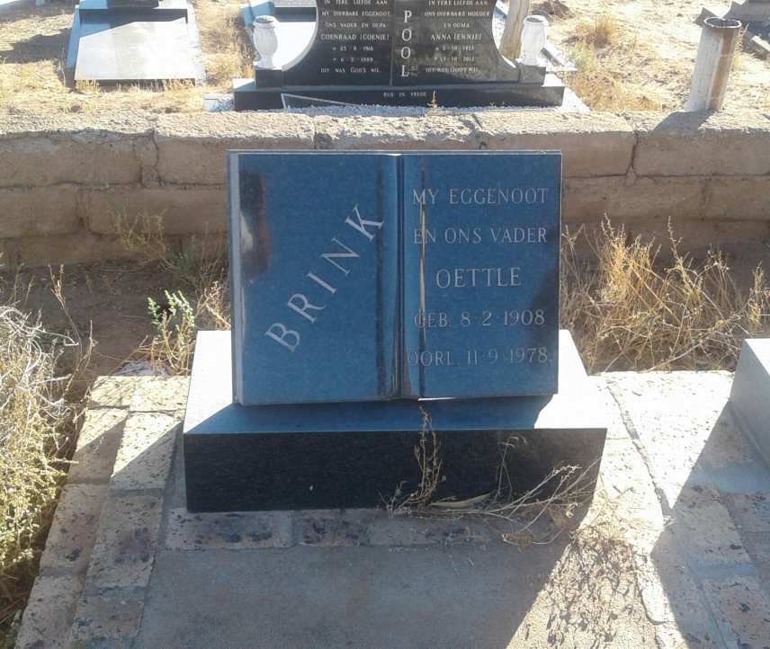 BRINK Oettle 1908-1978