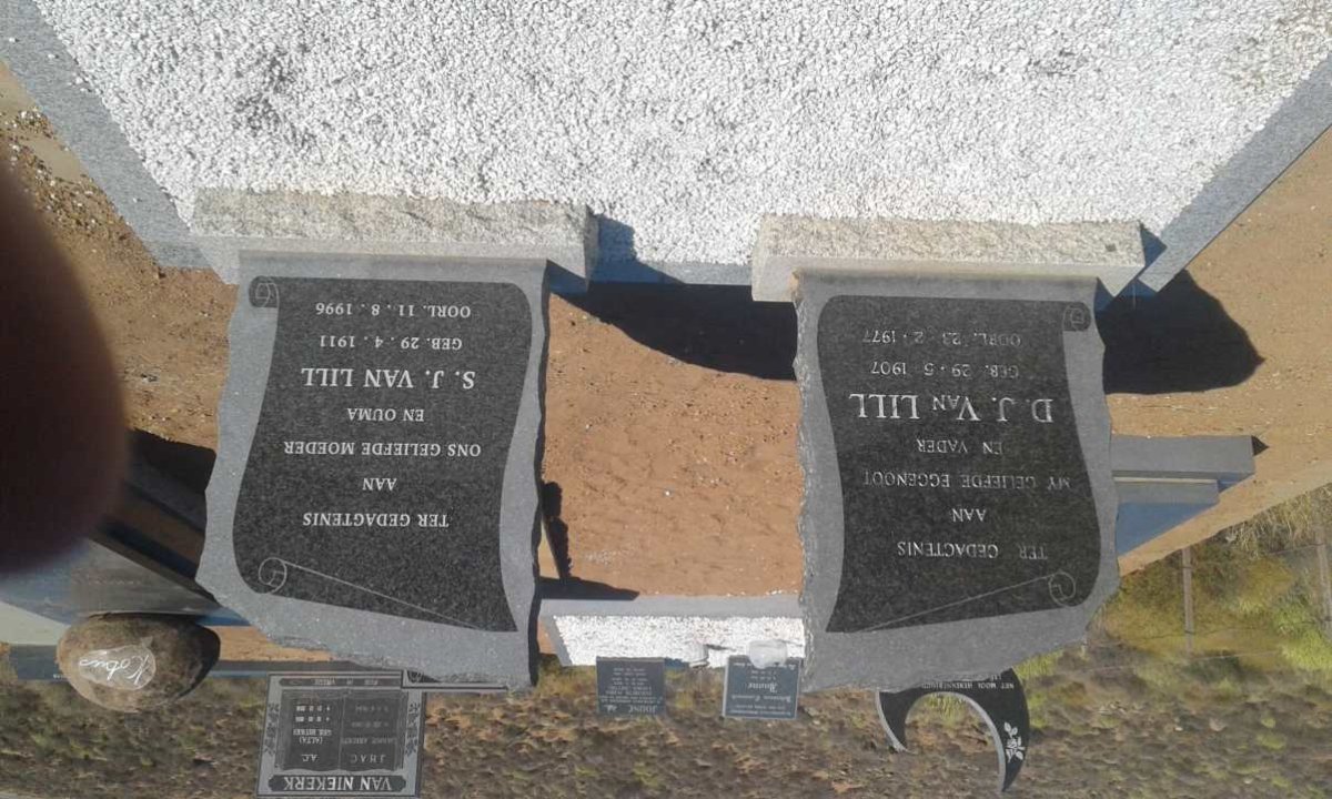 LILL D.J., van 1907-1977 &amp; S.J. 1911-1996