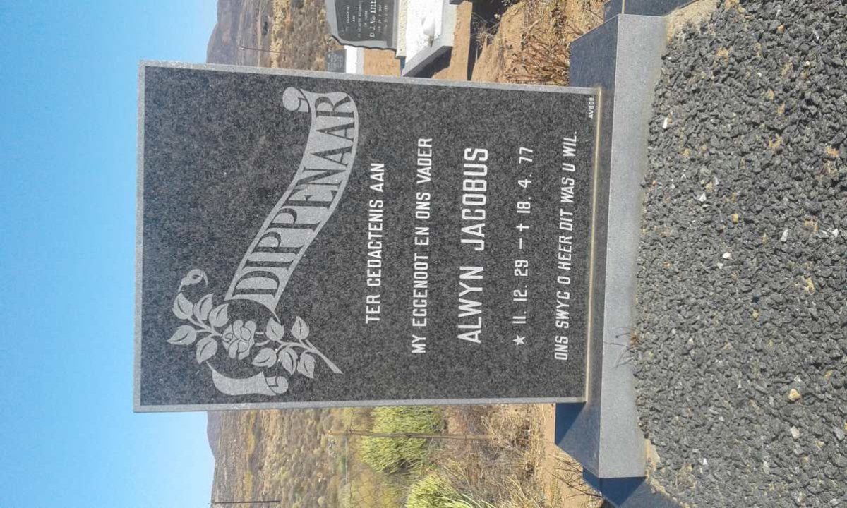 DIPPENAAR Alwyn Jacobus 1929-1977