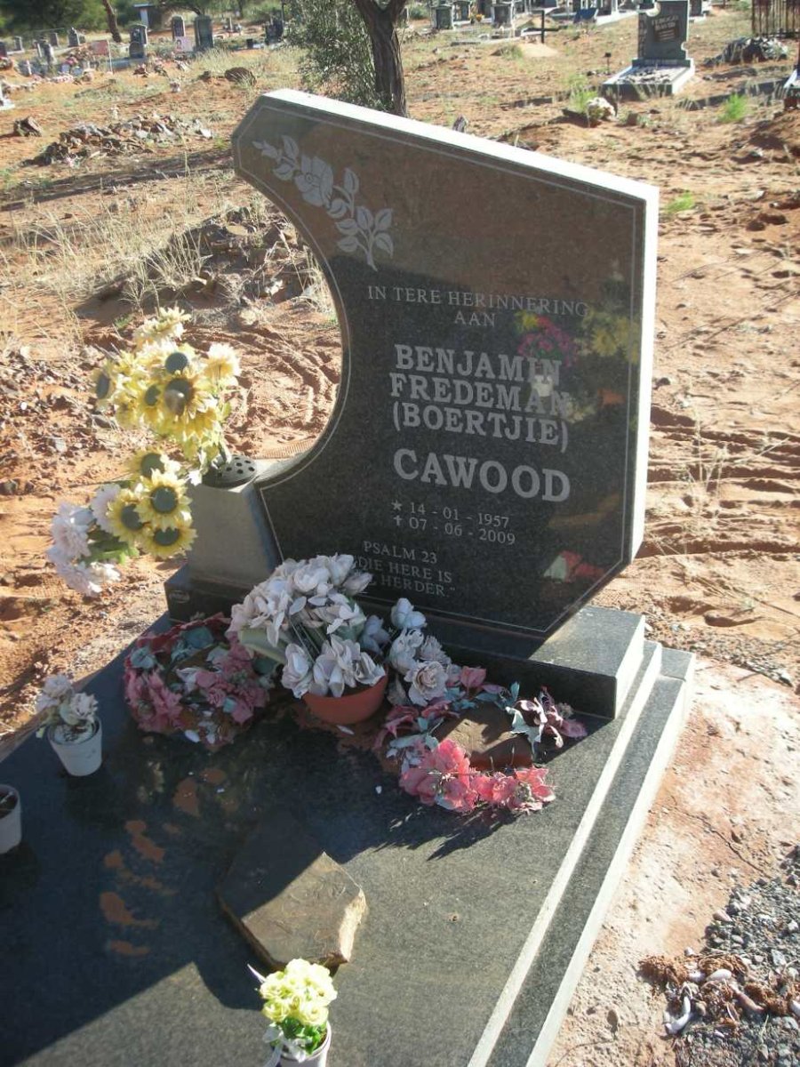 CAWOOD Benjamin Fredeman 1957-2009
