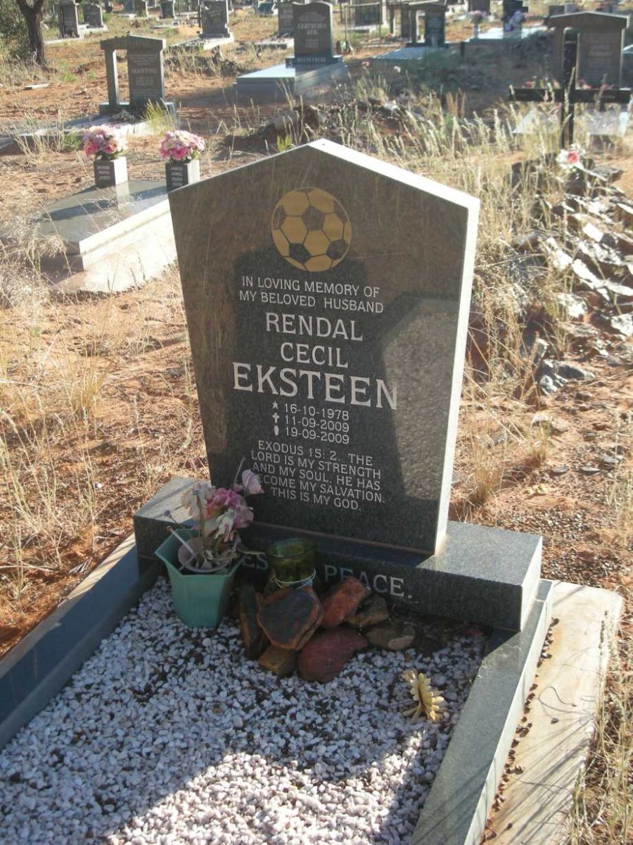 EKSTEEN Rendal Cecil 1978-2009