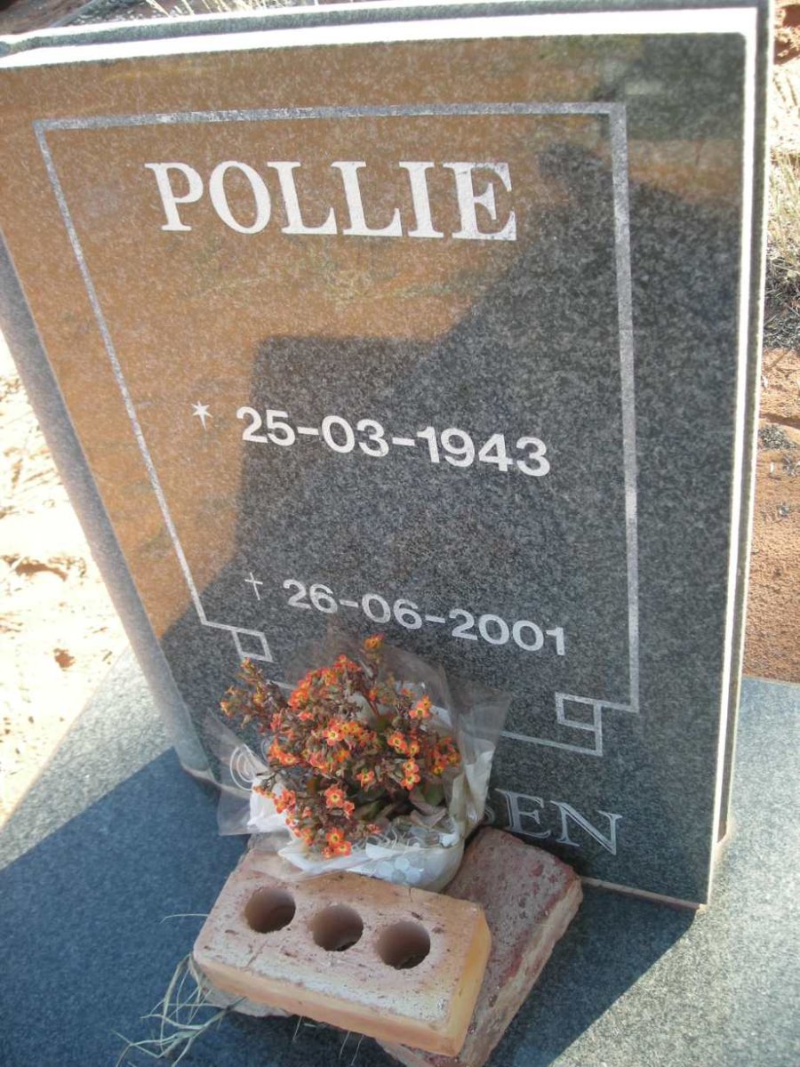 GOOSEN Pollie 1943-2001