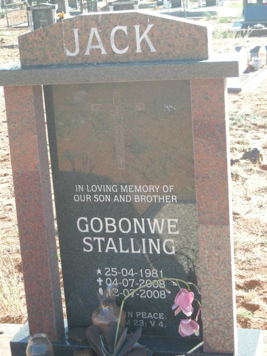 JACK Gobonwe Stalling 1981-2008
