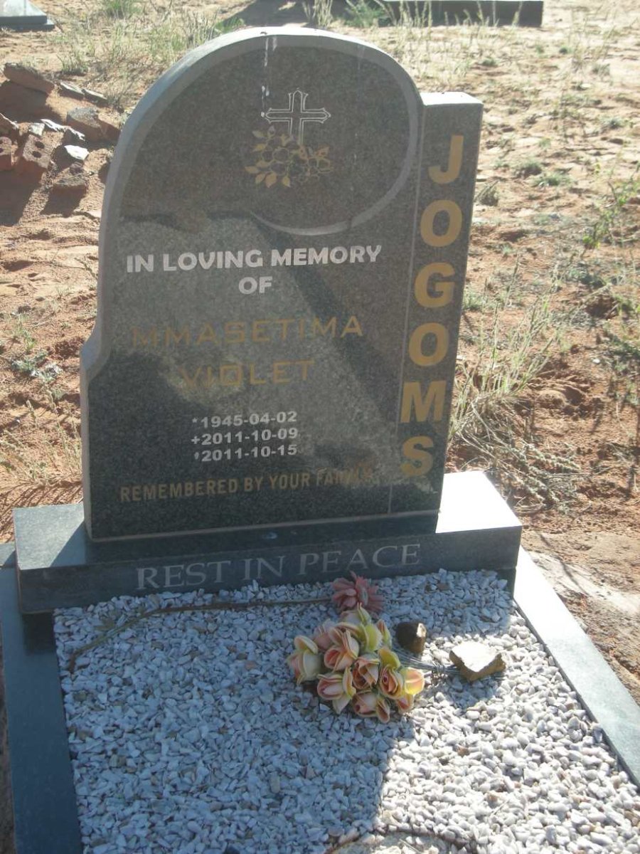 JOGOMS Mmasetima Violet 1945-2011