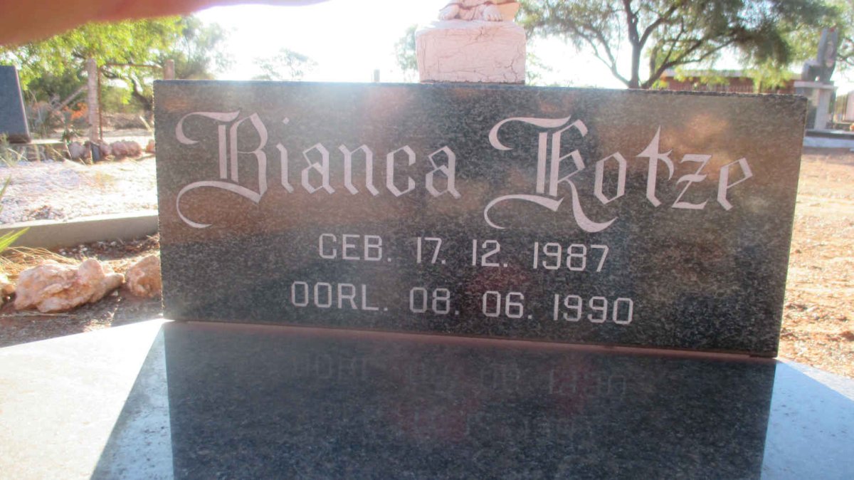 KOTZE Bianca 1987-1990