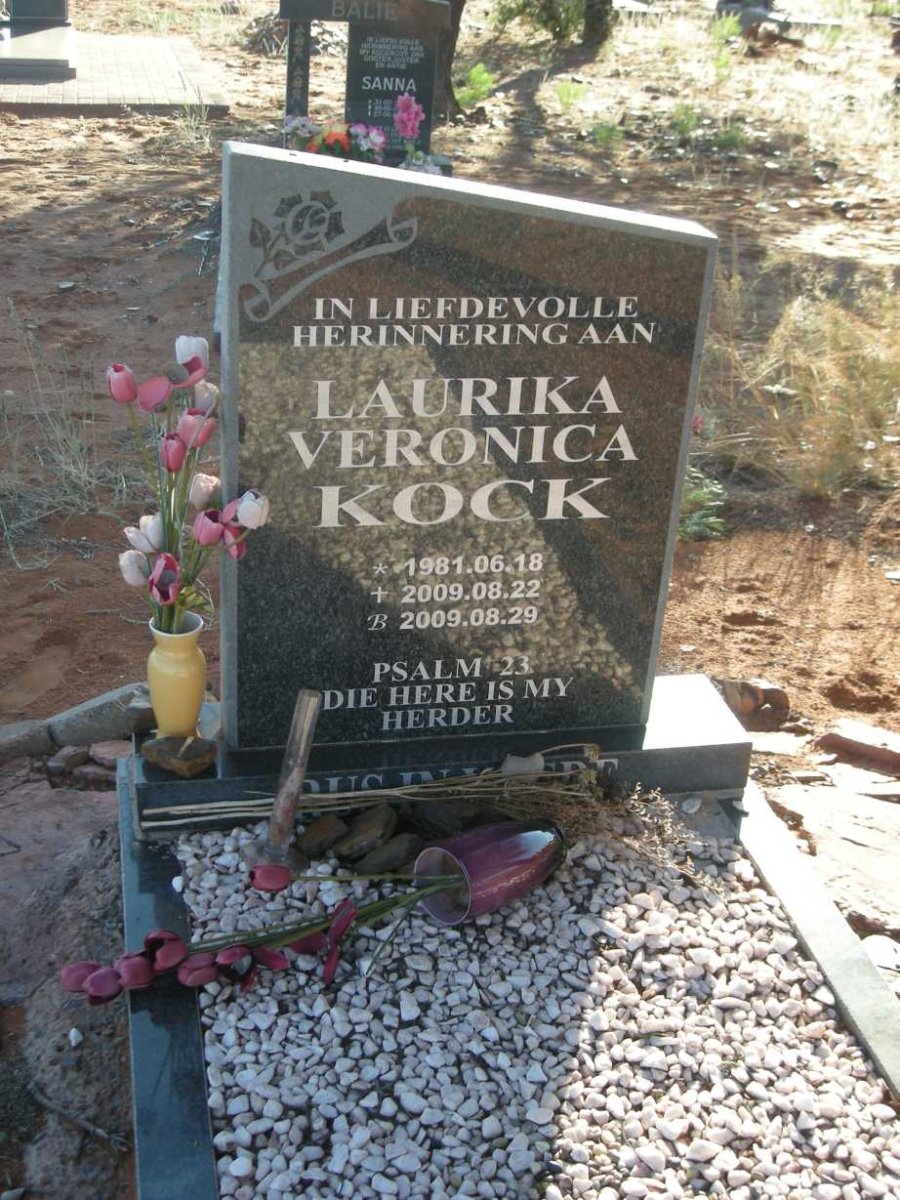 KOCK Laurika Veronica 1981-2009